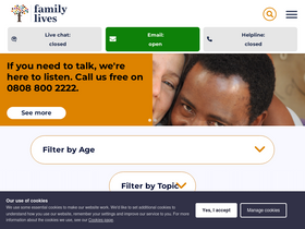 'familylives.org.uk' screenshot