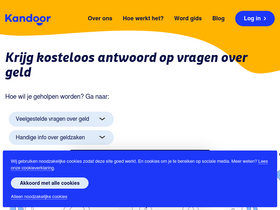 'kandoor.nl' screenshot