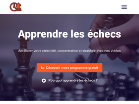 'apprendre-les-echecs-24h.com' screenshot