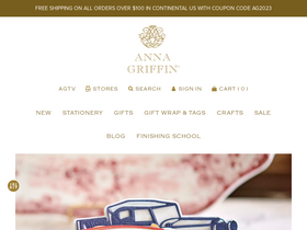 'annagriffin.com' screenshot