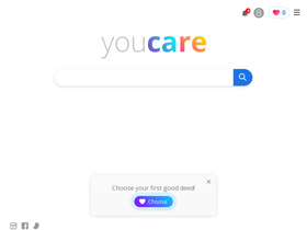 'youcare.world' screenshot