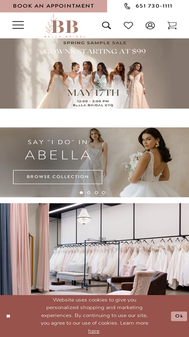 bellabridalboutique.com