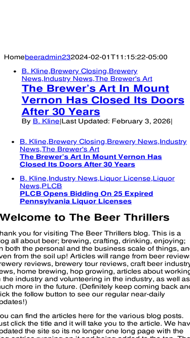 thebeerthrillers.com