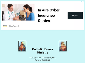 'catholicdoors.com' screenshot