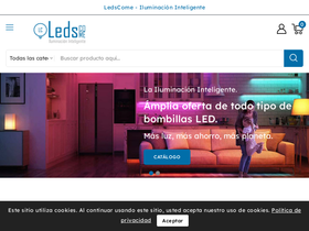 ledscome.com homepage screenshot