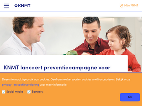 'knmt.nl' screenshot