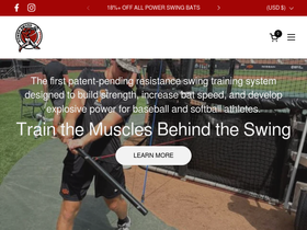 powerswingfitness.net homepage screenshot