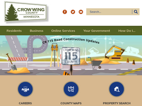 'crowwing.us' screenshot