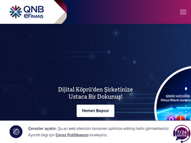 'qnbefinans.com' screenshot