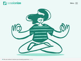 'sessionize.com' screenshot