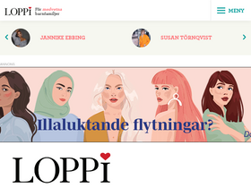 'loppi.se' screenshot