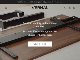 Vernal website screenshot