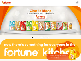 'fortunefoods.com' screenshot