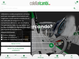 'colellaricambi.com' screenshot