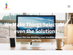 'itselectable.com' screenshot