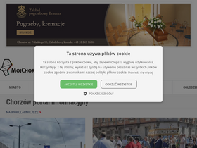 'mojchorzow.pl' screenshot