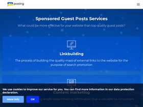 'prposting.com' screenshot