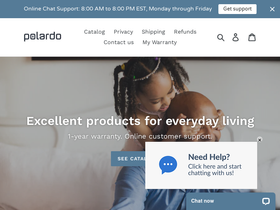 polardo.com homepage screenshot