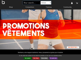 'badmania.fr' screenshot