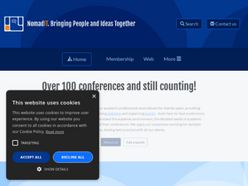 'nomadit.co.uk' screenshot