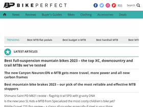 'bikeperfect.com' screenshot