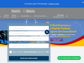 'realexpresso.com.br' screenshot