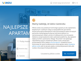'wimdu.pl' screenshot