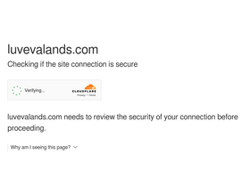 'luvevalands.com' screenshot