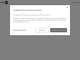 'cned360.fr' screenshot