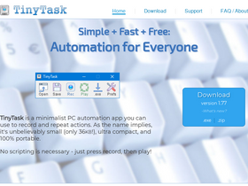 'tinytask.net' screenshot