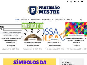 'profissaomestre.com.br' screenshot