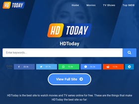 'hdtoday.tv' screenshot