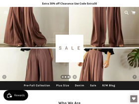 ragandmuffin.com homepage screenshot