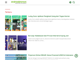 'androidponsel.com' screenshot