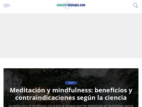 'cienciaybiologia.com' screenshot