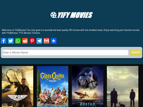 'yifymovies.xyz' screenshot