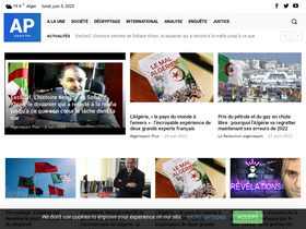 'algeriepart.com' screenshot