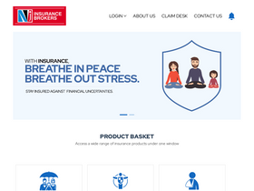 'njinsure.in' screenshot