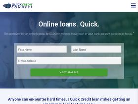 'quickcredit.com' screenshot