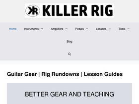 'killerrig.com' screenshot