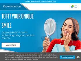 'opalescence.com' screenshot