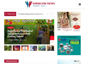 'ommcomnews.com' screenshot