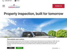 'carsondunlop.com' screenshot
