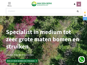 'vdberk.nl' screenshot