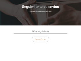 'seguituenvio.com' screenshot