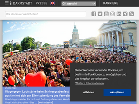 'darmstadt.de' screenshot