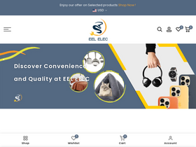 eelelec.com homepage screenshot