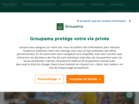 'groupama.fr' screenshot