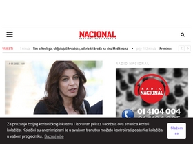 'nacional.hr' screenshot