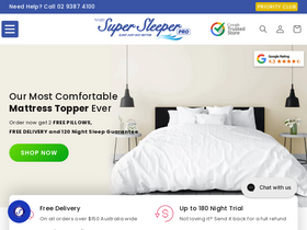 Super Sleeper Pro™ homepage screenshot